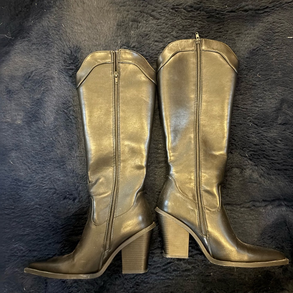 Primark Black Heeled Boots
